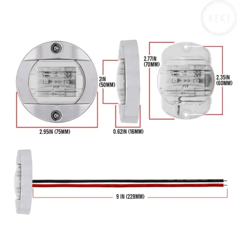 Deck Step Light - For Yacht Fishing Vessel 12V/24V Navigation