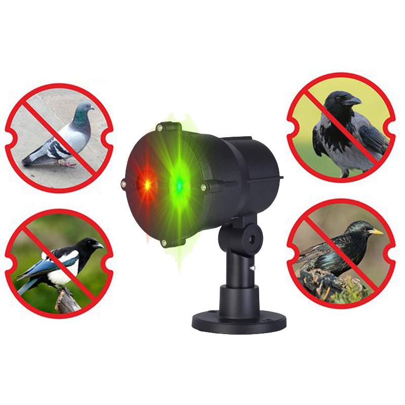 Outdoor Lighting Controller - Motion Bird Repeller with Remote Control,