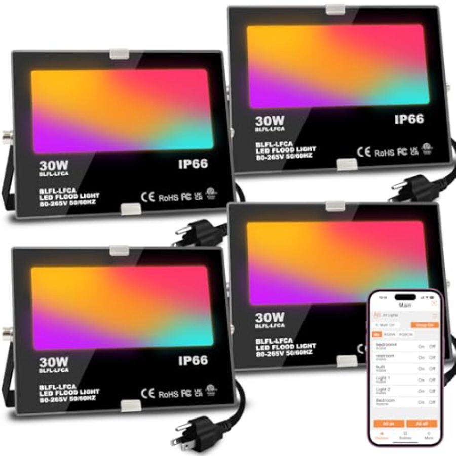 Outdoor Lighting Controller - LED Flood Light Outdoor 30W 300W