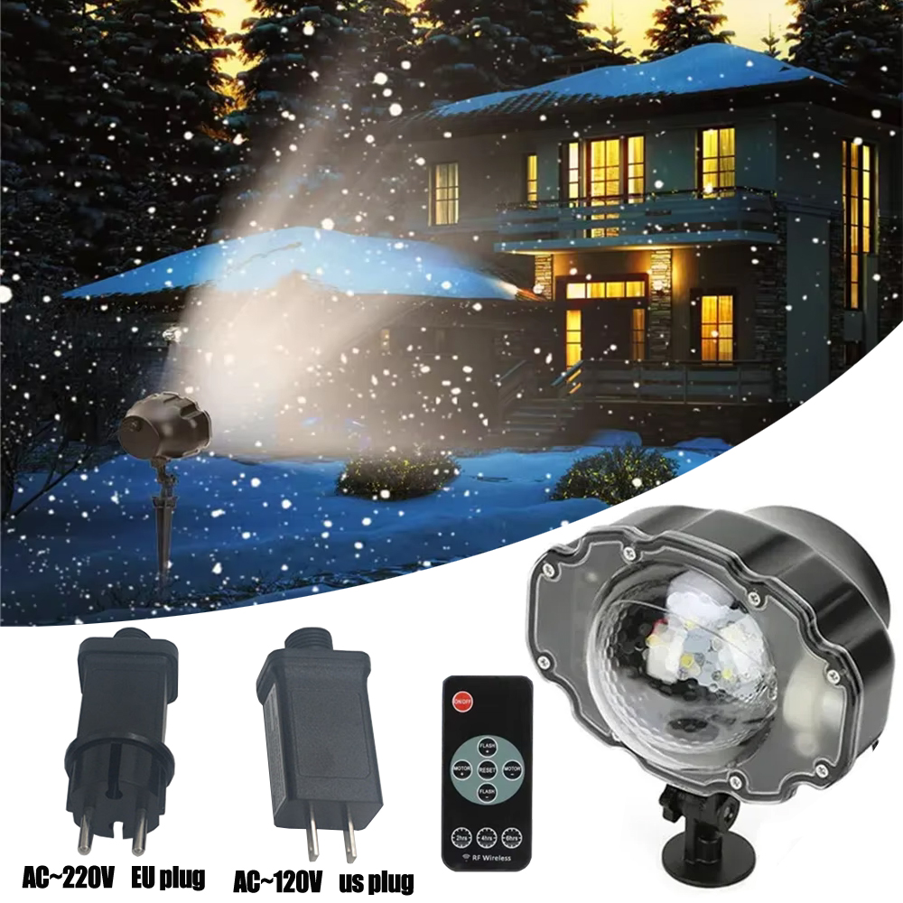 DACHAN Snowfall LED Light Proj - مراجعة Outdoor Lighting Controller وسعره