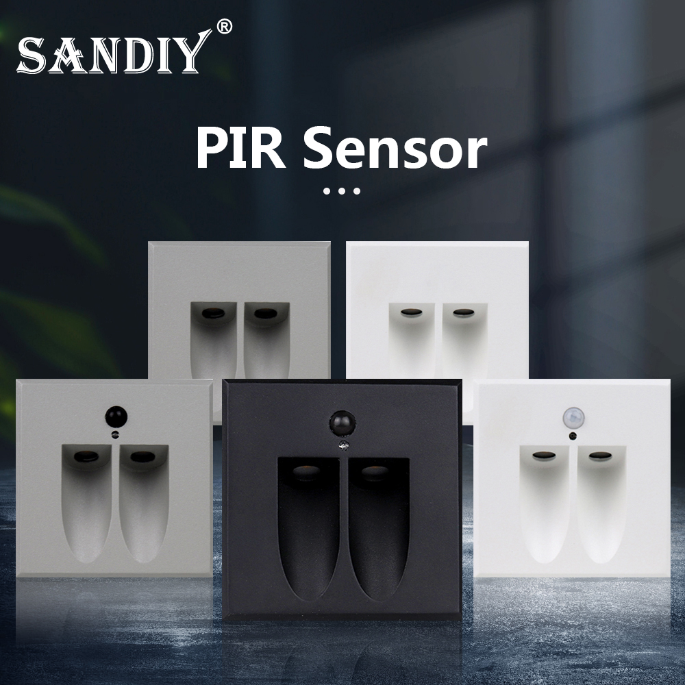 SANDIY Sensor Wall Lamp Waterp - مراجعة Outdoor Lighting On Stairs وسعره