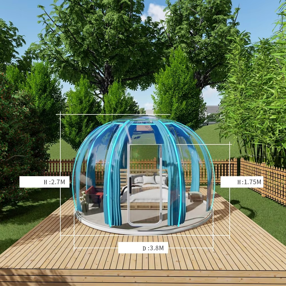 PC clear House Glass House Par - مراجعة Outdoor Lighting Rental For Party وسعره