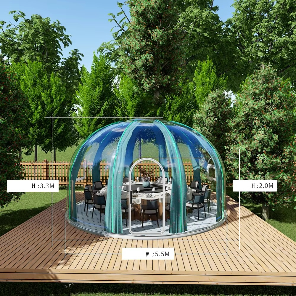 PC clear House Glass House Par - مراجعة Outdoor Lighting Rental For Party وسعره