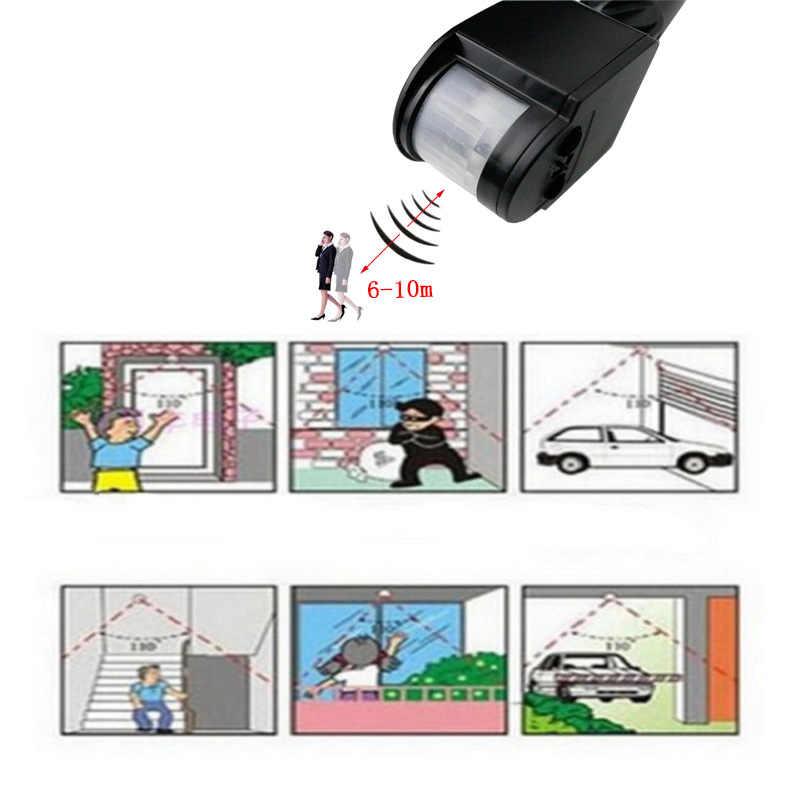 Smart Motion Sensor 220V 12V M - مراجعة Outdoor Lighting Timer Switch وسعره