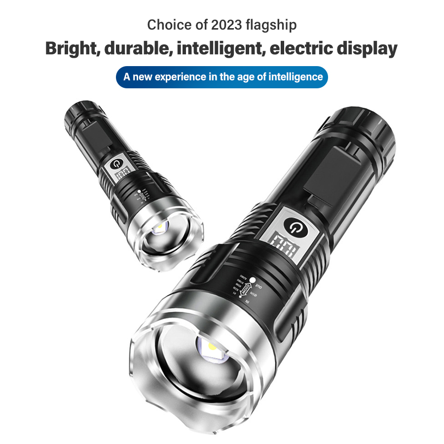 High Power 200000LM LED Flashl - مراجعة Outdoor Lighting Types وسعره