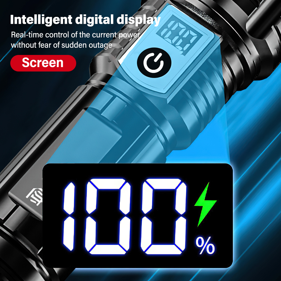 High Power 200000LM LED Flashl - مراجعة Outdoor Lighting Types وسعره