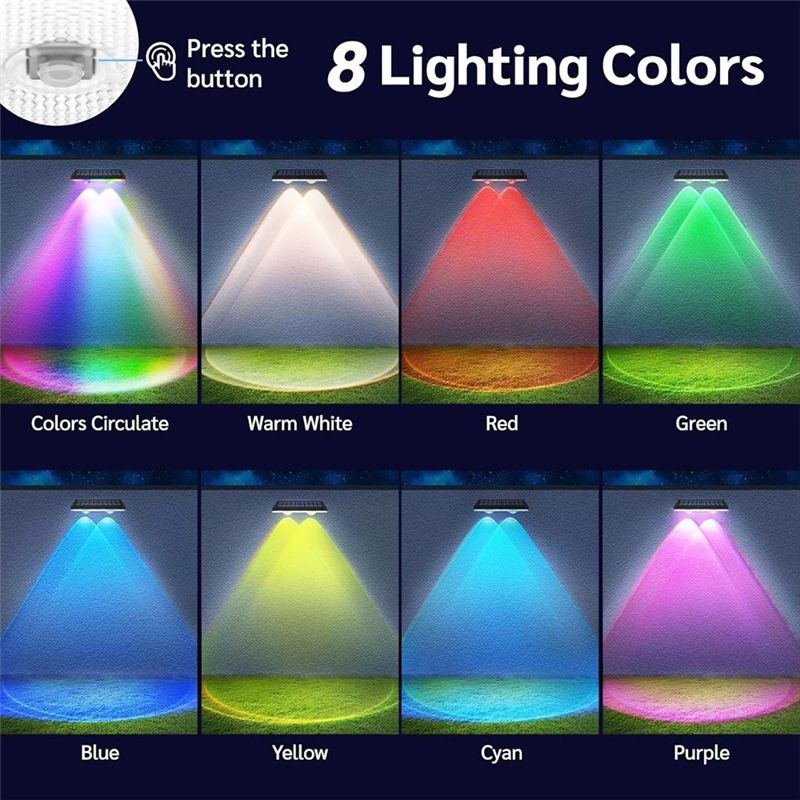 Solar Fence Lights Outdoor Wat - مراجعة Outdoor Lighting On Stairs وسعره