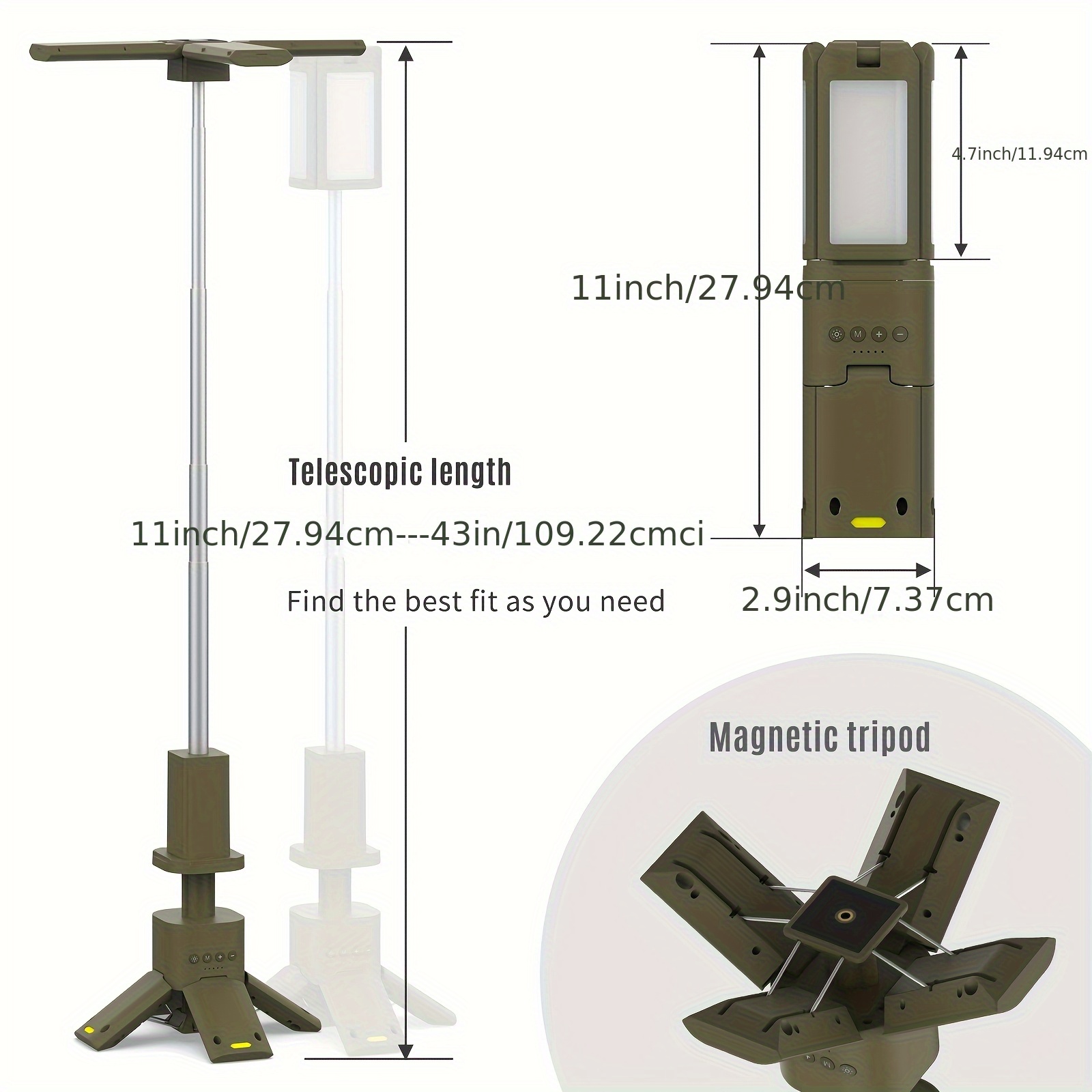 Camping Lantern, 14000mAh Rech - مراجعة Outdoor Lighting Uplight وسعره