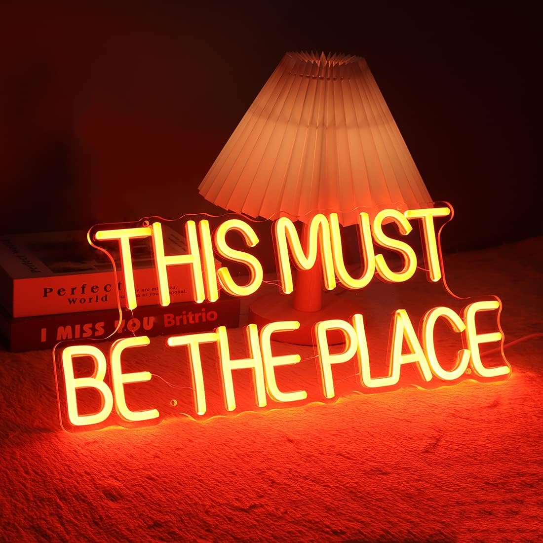 THIS MUST BE THE PLACE Neon Si - مراجعة Outdoor Lighting Quotes وسعره