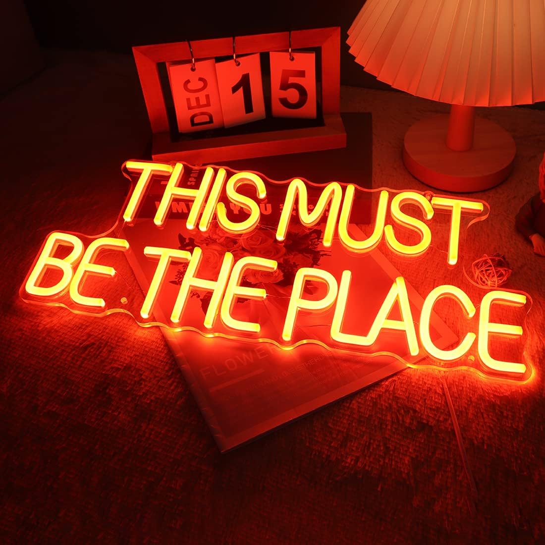 THIS MUST BE THE PLACE Neon Si - مراجعة Outdoor Lighting Quotes وسعره