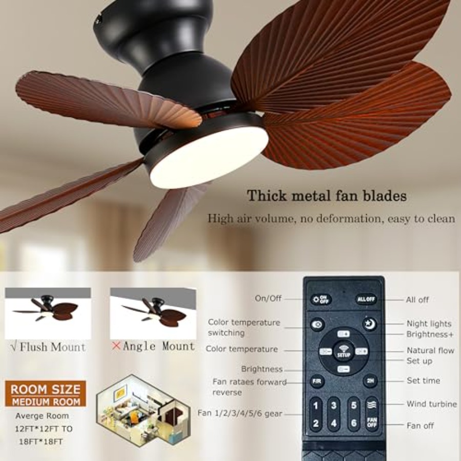 Tropical Ceiling Fans with Lig - مراجعة Outdoor Lighting Controller وسعره