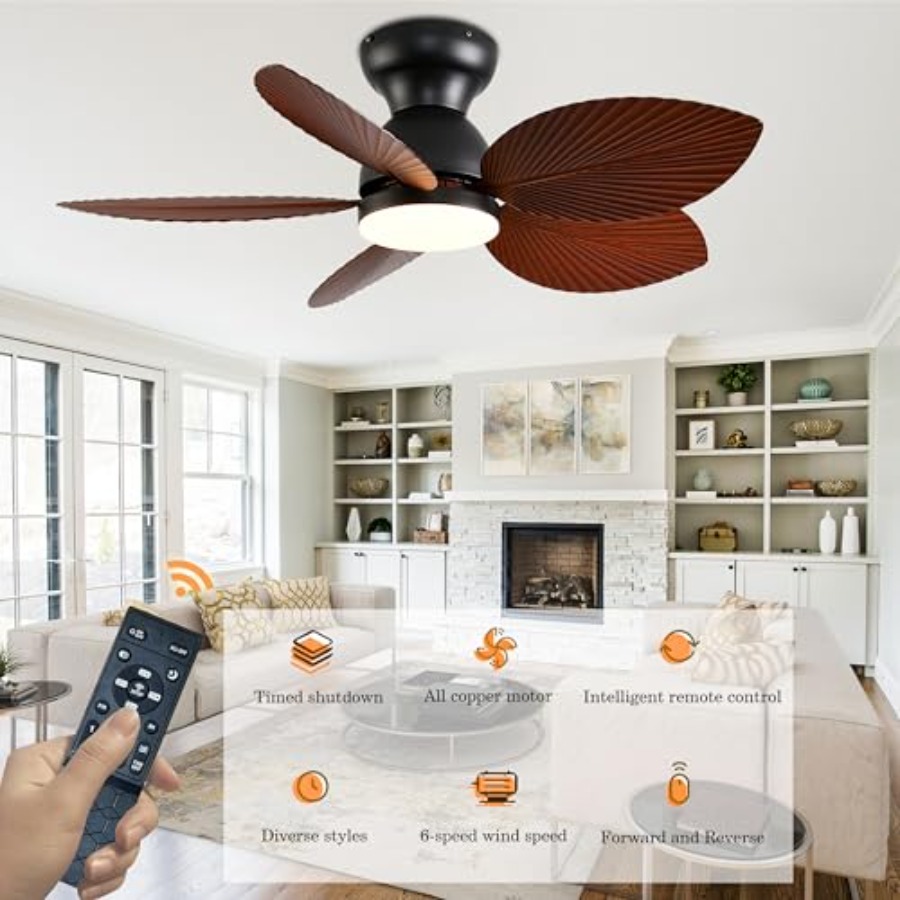 Tropical Ceiling Fans with Lig - مراجعة Outdoor Lighting Controller وسعره