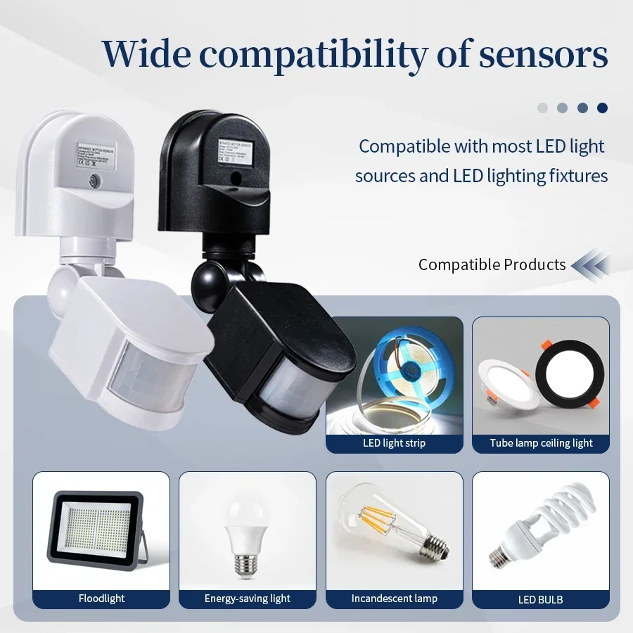 110-240V PIR Motion Sensor 12V - مراجعة Outdoor Lighting Timer Switch وسعره