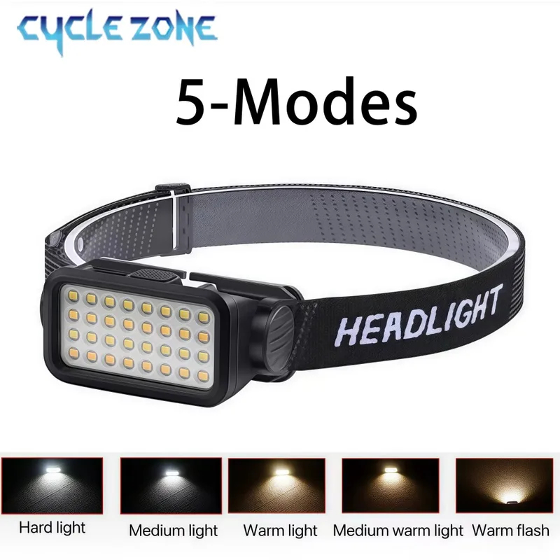 Rechargeable Headlamp with 32  - مراجعة Outdoor Lighting At Lowe'S وسعره