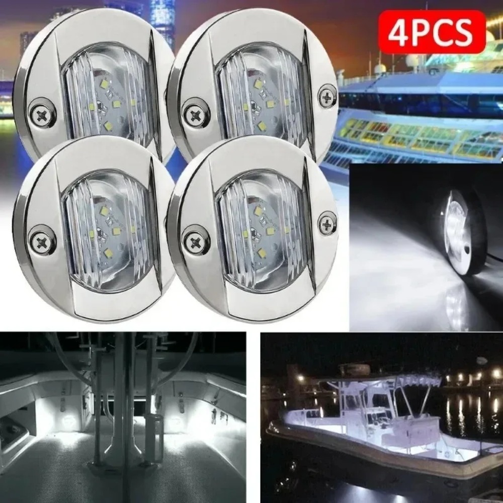 For Yacht Fishing Vessel 12V/2 - مراجعة Deck Step Light وسعره