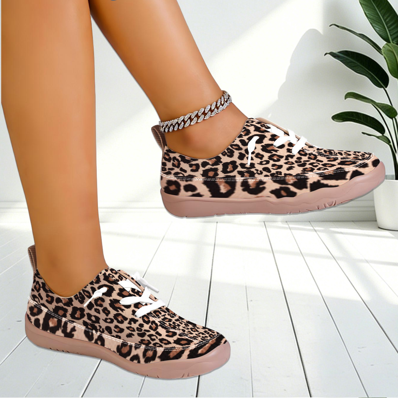 Women Leopard Print Wide Toe S - مراجعة Outdoor Lighting Uplight وسعره