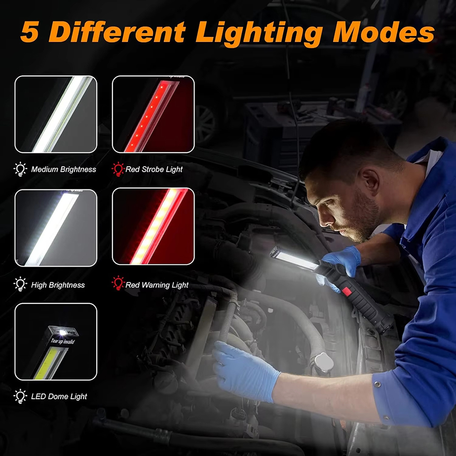 Portable LED Flashlight with M - مراجعة Outdoor Lighting Types وسعره