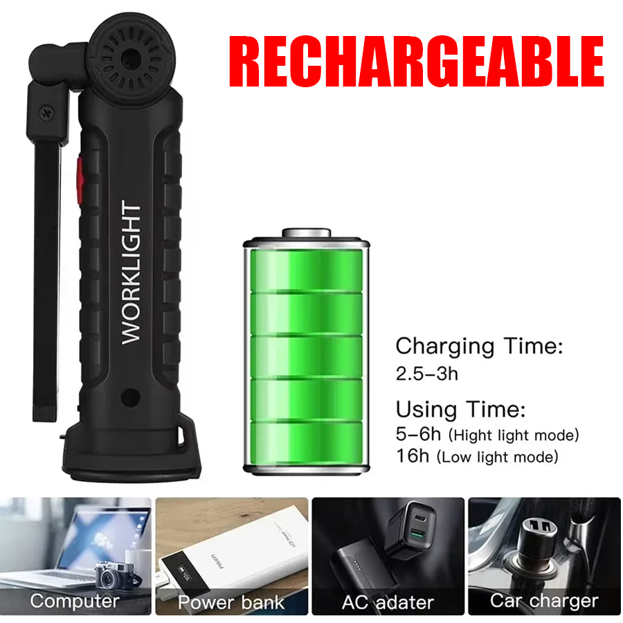Portable LED Flashlight with M - مراجعة Outdoor Lighting Types وسعره