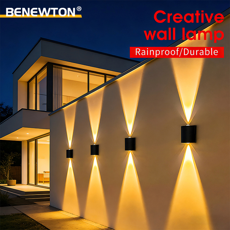 LED Wall Light IP65 Waterproof - مراجعة Outdoor Lighting On Stairs وسعره