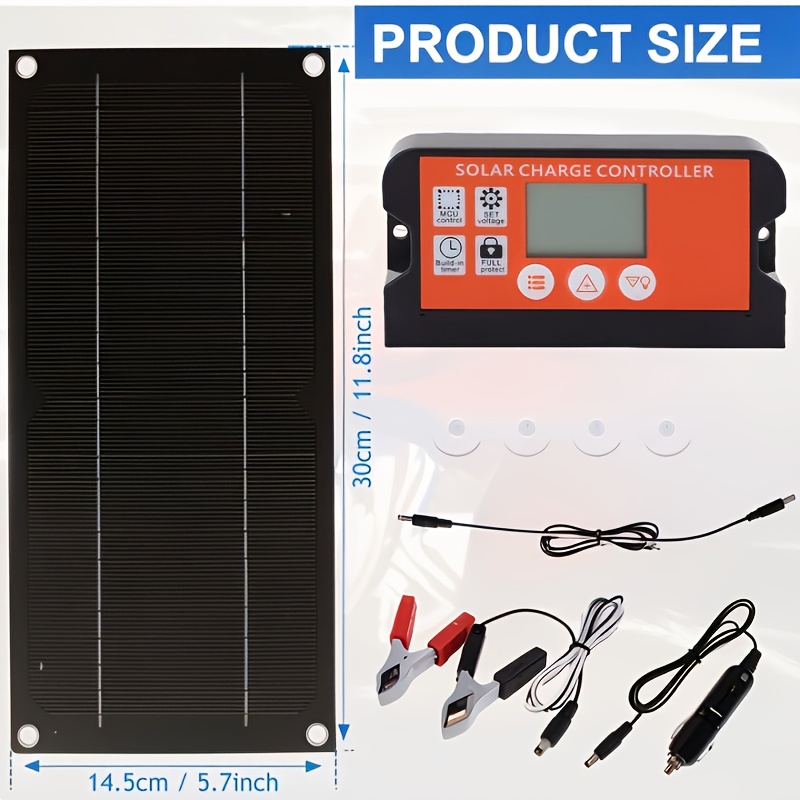 600W Monocrystalline Solar Pan - مراجعة Outdoor Lighting Controller وسعره