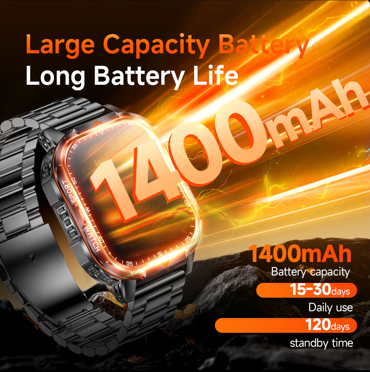 2026 New 1400mAh Super Large B - مراجعة Deck Step Light وسعره