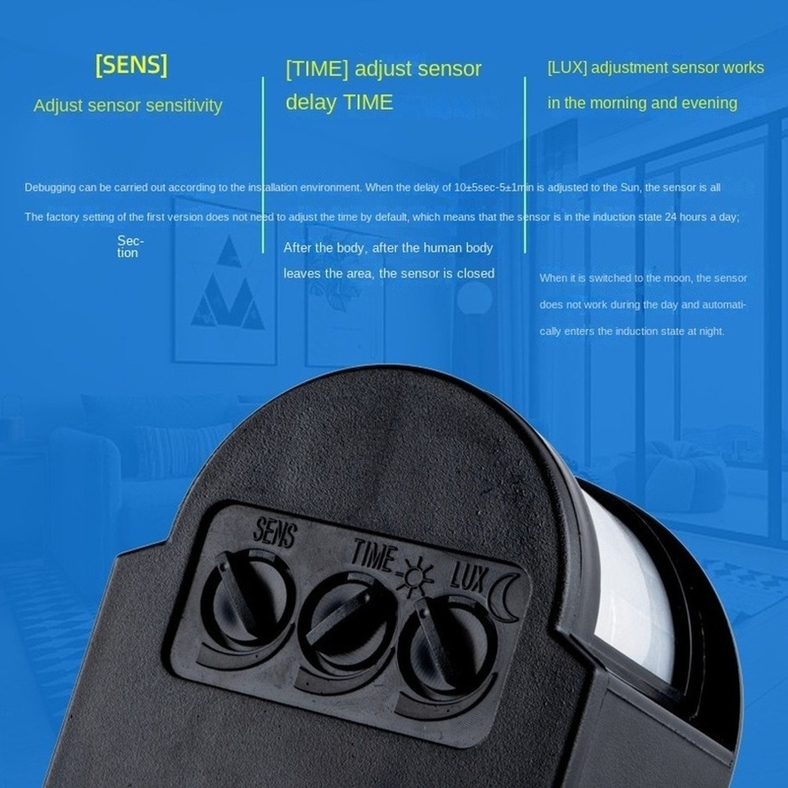 RnnTuu Motion Sensor Light Swi - مراجعة Outdoor Lighting Timer Switch وسعره