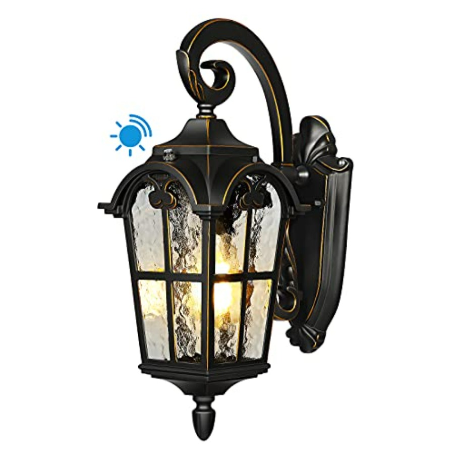 Dusk to Dawn Outdoor Wall Ligh - مراجعة Outdoor Lighting Sconce وسعره