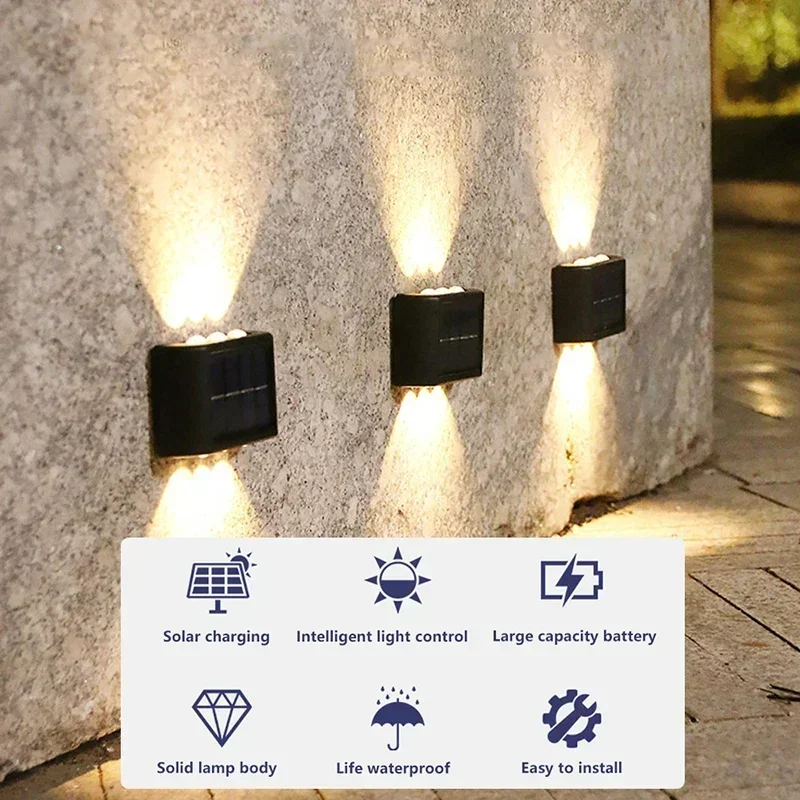 LED Solar Light Outdoor Waterp - مراجعة Outdoor Lighting Sconce وسعره