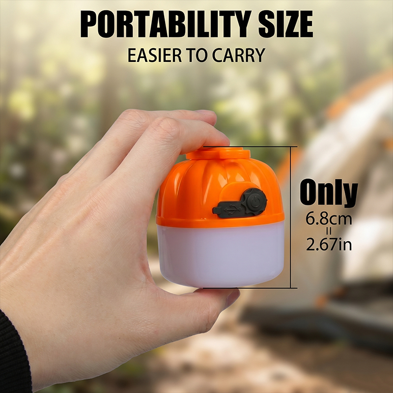 Mini Portable LED Pumpkin Bulb - مراجعة Outdoor Lighting Types وسعره