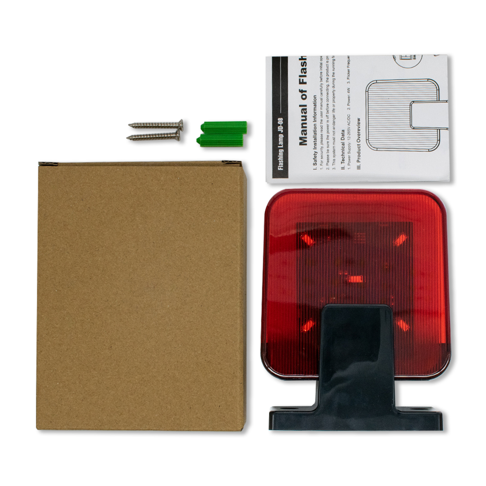 LED Wall Mount Emergency Strob - مراجعة Outdoor Lighting Sconce وسعره