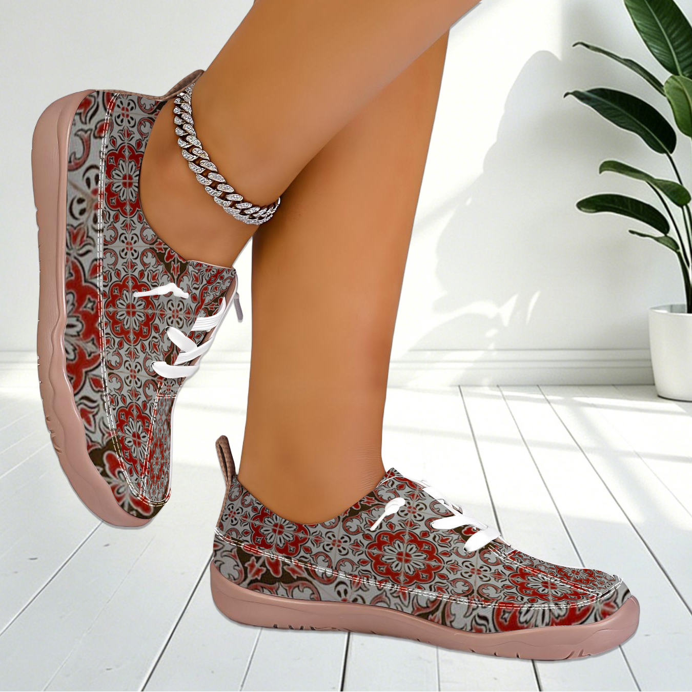 Women Floral Print Wide Toe Sn - مراجعة Outdoor Lighting Uplight وسعره