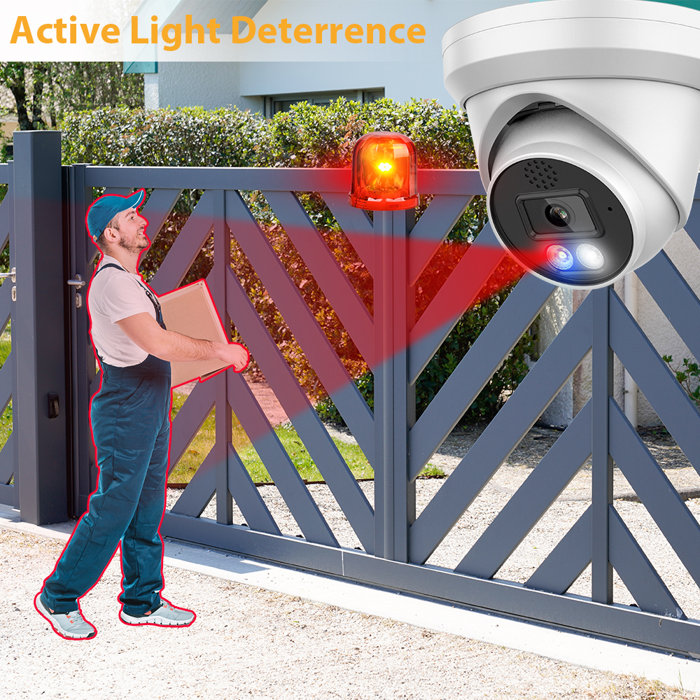 Vikylin 4K 8MP Alarm Full Colo - مراجعة Outdoor Lighting Options وسعره
