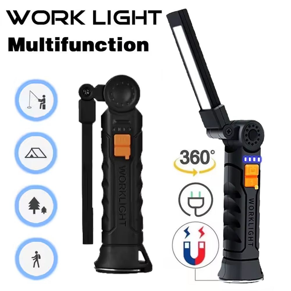 Portable COB LED Flashlight US - مراجعة Outdoor Lighting Types وسعره