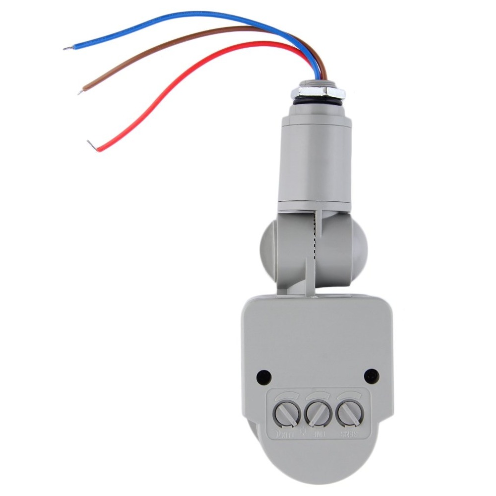 Hot 220V 12V Motion Detector M - مراجعة Outdoor Lighting Timer Switch وسعره