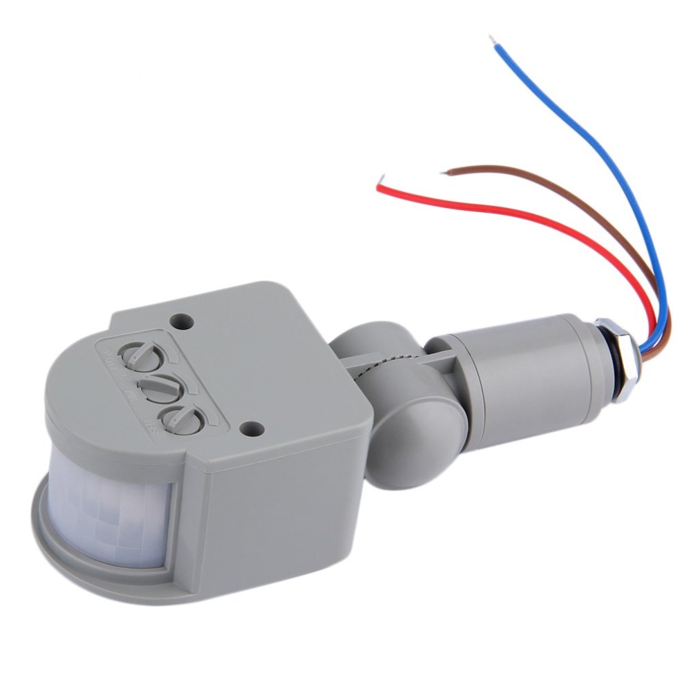 Hot 220V 12V Motion Detector M - مراجعة Outdoor Lighting Timer Switch وسعره