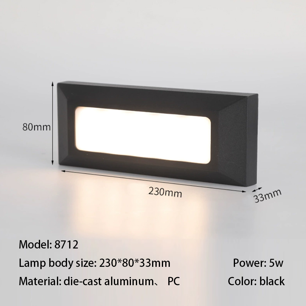 Outdoor LED Wall Lamps Surface - مراجعة Deck Step Light وسعره