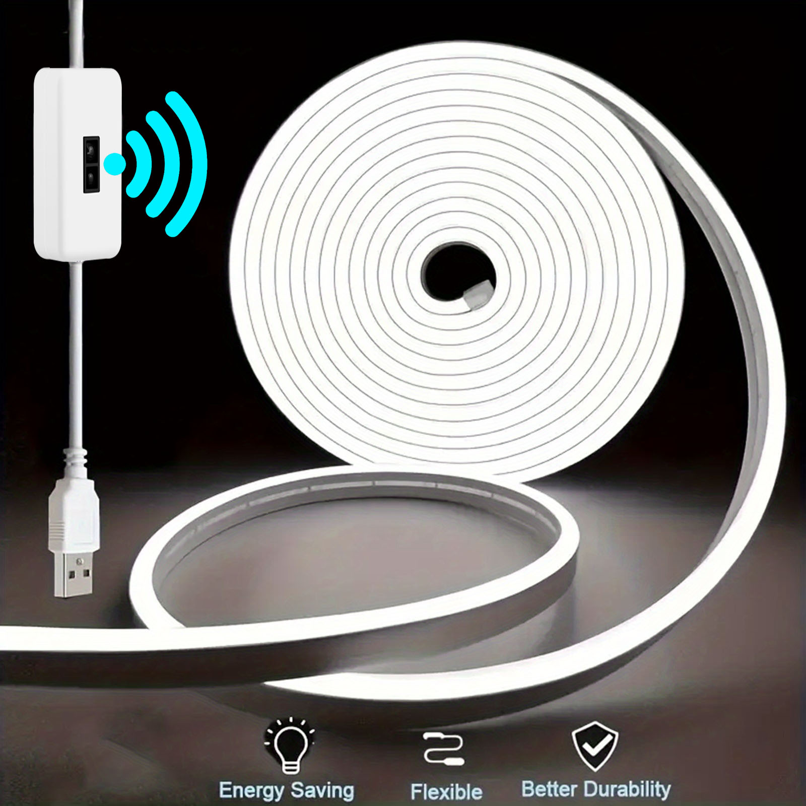Motion Sensor Neon LED Light S - مراجعة Outdoor Lighting Ideas For Party وسعره