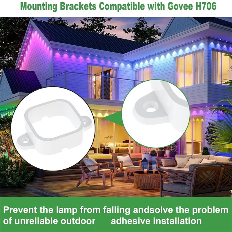 Extension Holder For Govee H70 - مراجعة Outdoor Lighting Govee وسعره