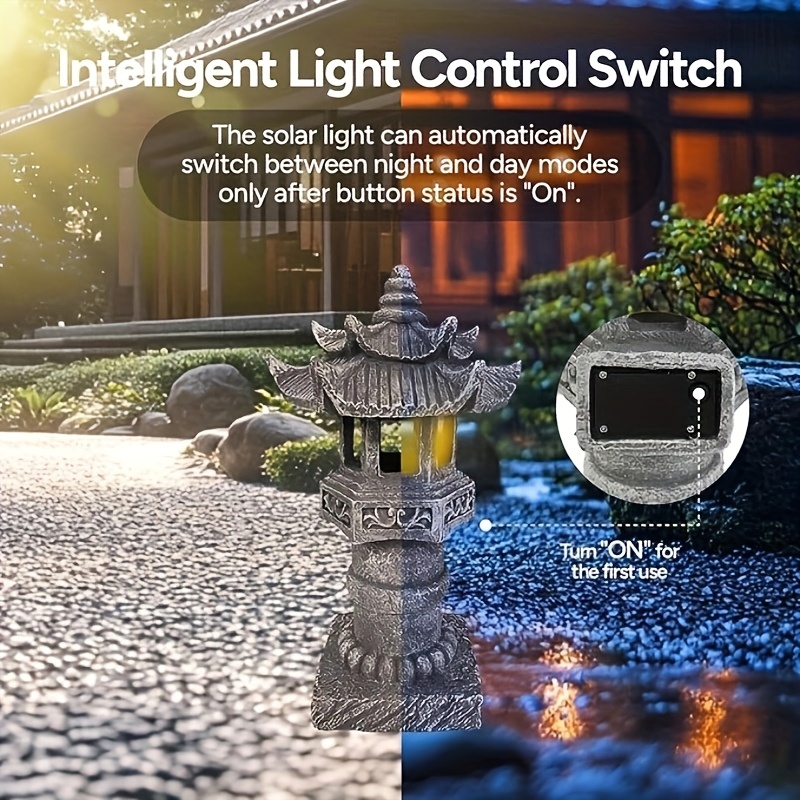 Solar Pagoda Light IPX4, Japan - مراجعة Outdoor Lighting Controller وسعره