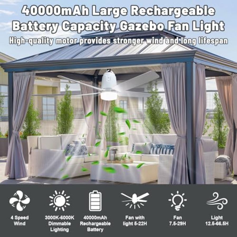 Outdoor patio canopy fan light - مراجعة Outdoor Lighting Controller وسعره