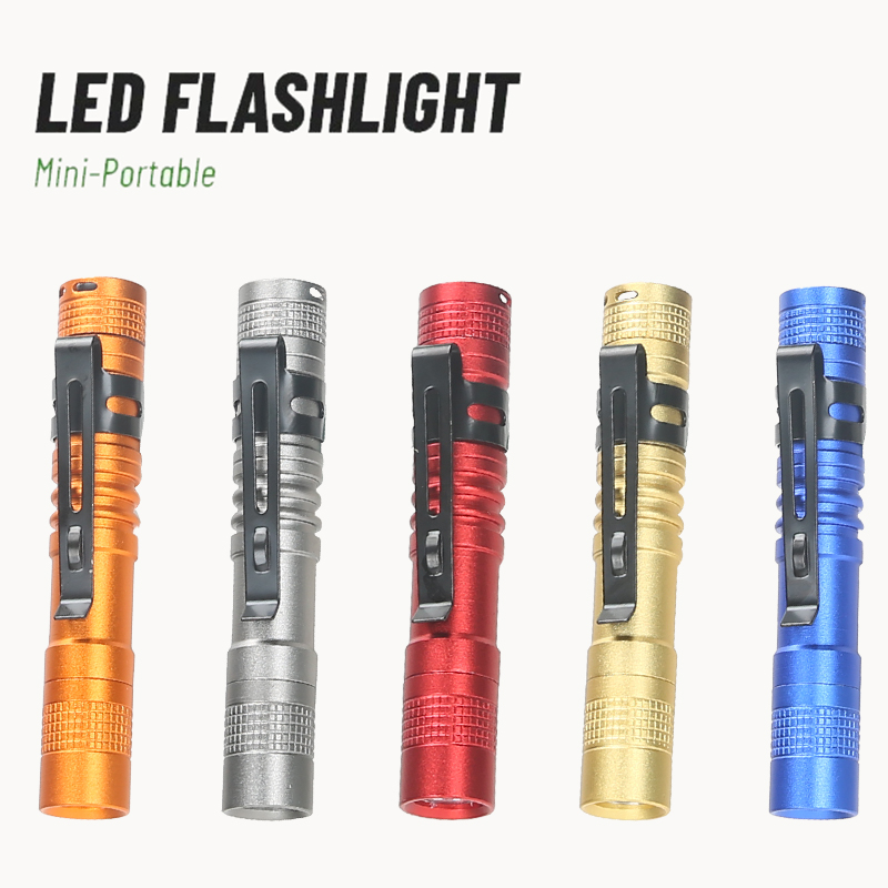 Portable Mini LED Pen Flashlig - مراجعة Outdoor Lighting Types وسعره