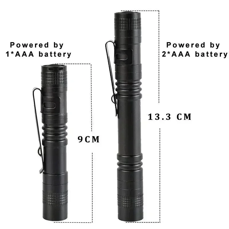 Portable Mini LED Pen Flashlig - مراجعة Outdoor Lighting Types وسعره