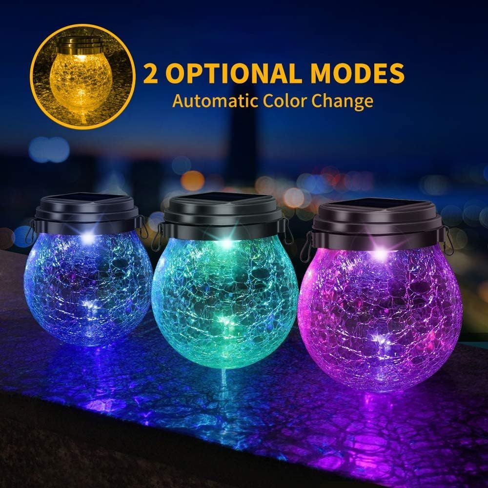 4-Pack Outdoor Hanging LED Lan - مراجعة Outdoor Lighting Options وسعره
