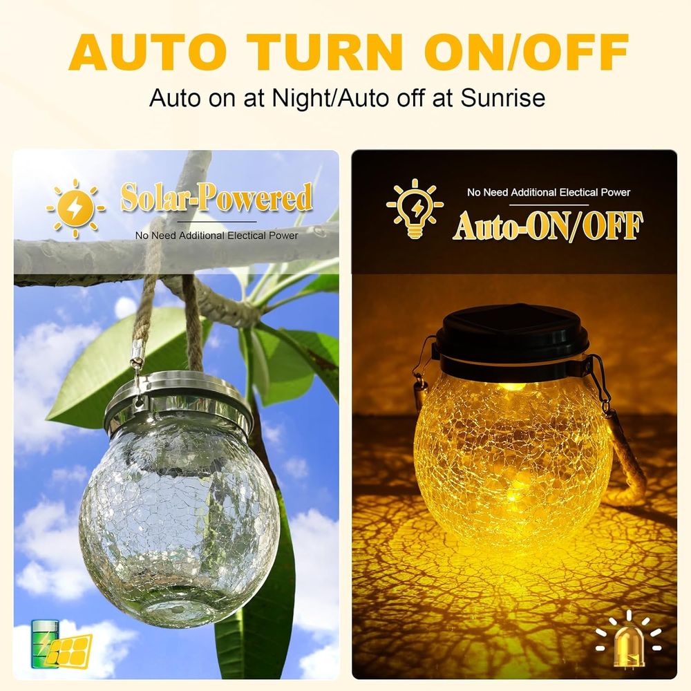 4-Pack Outdoor Hanging LED Lan - مراجعة Outdoor Lighting Options وسعره