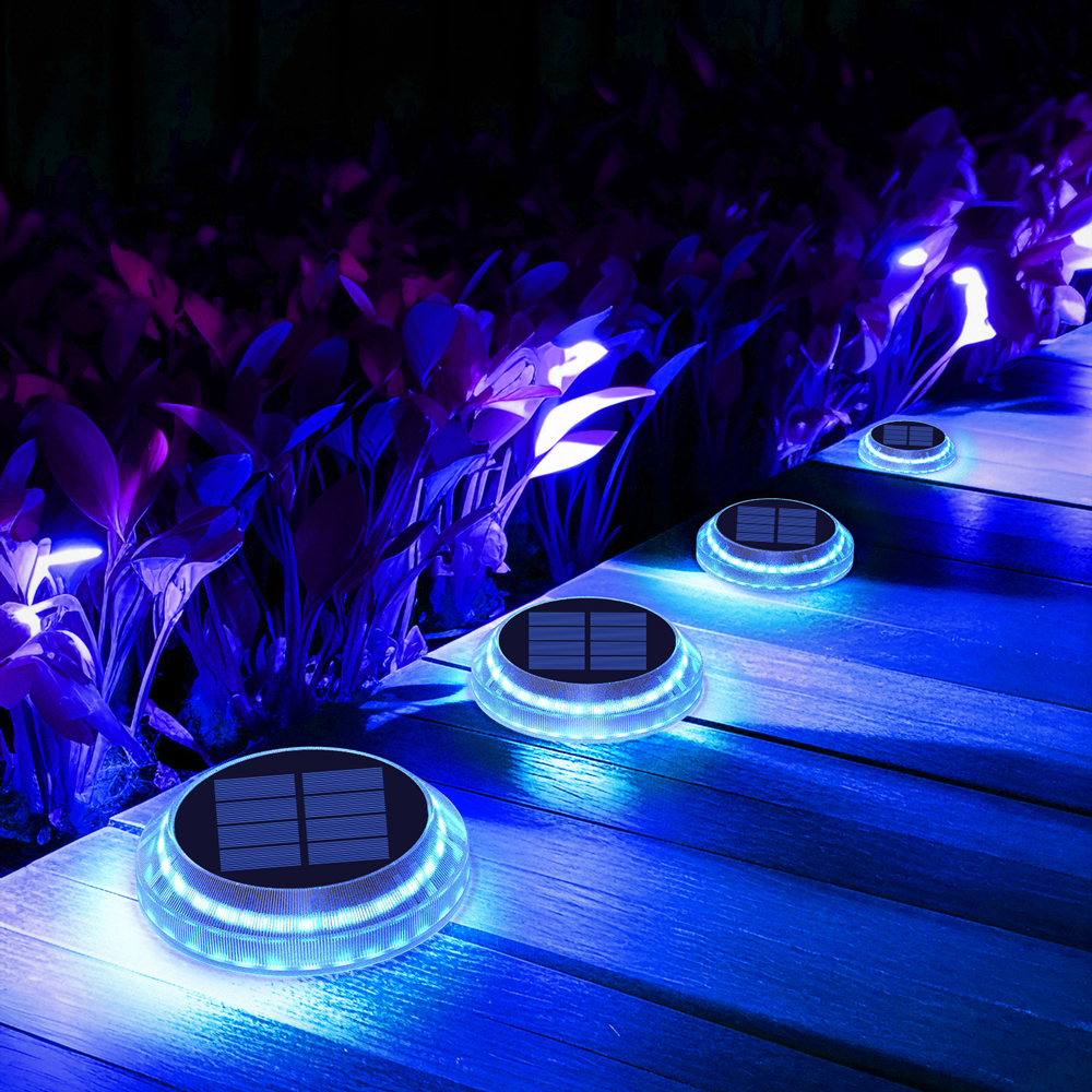 Solar LED Outdoor Deck Lights  - مراجعة Outdoor Lighting On Stairs وسعره