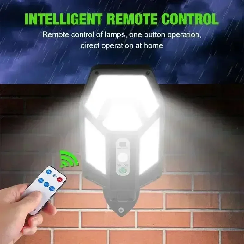 12000LM Powerful Solar Wall La - مراجعة Outdoor Lighting Sconce وسعره