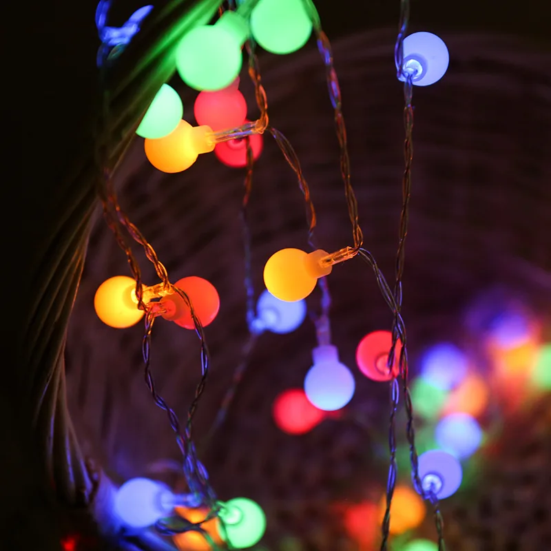 10M USB/Battery Power Ball LED - مراجعة Outdoor Lighting Ideas For Party وسعره