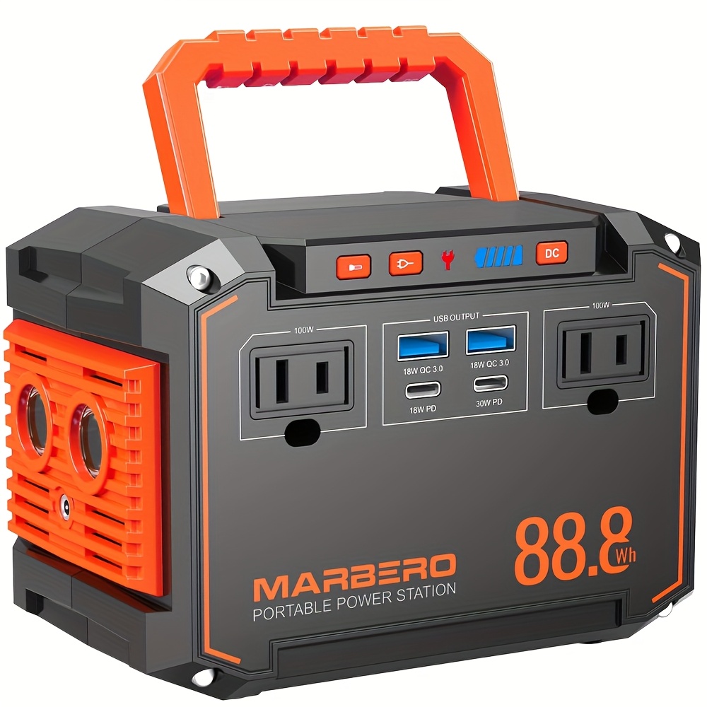 88.8WH Solar Generator Portabl - مراجعة Outdoor Lighting Options وسعره
