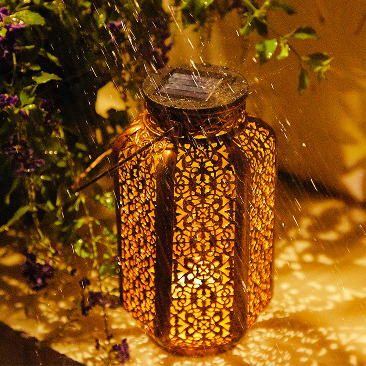 Solar Lanterns Outdoor Waterpr - مراجعة Outdoor Lighting Traditional وسعره