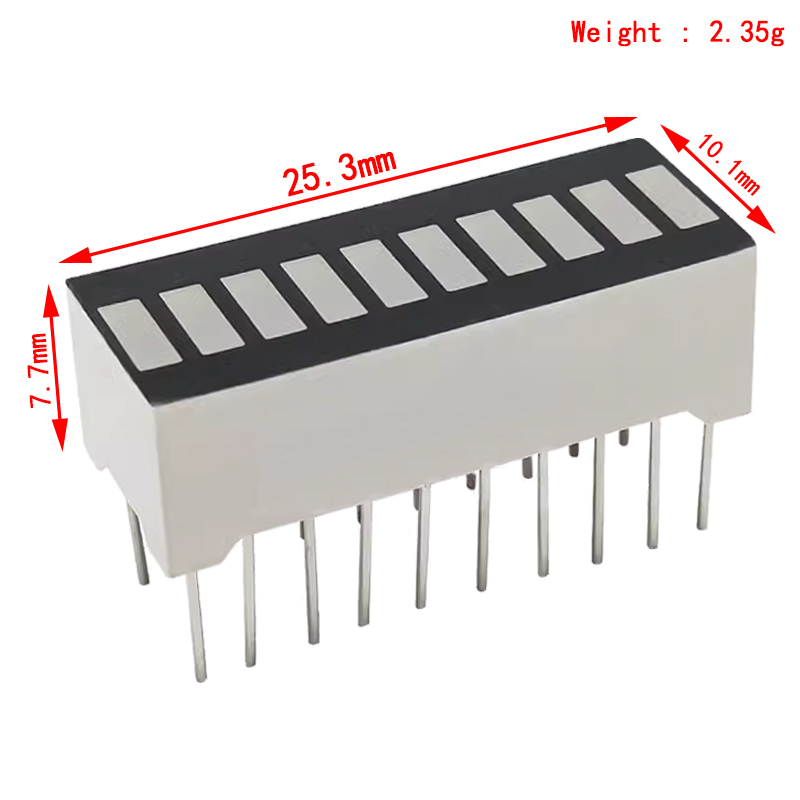 1~10Pcs 10 grid digital segmen - مراجعة Outdoor Lighting Grid Screen وسعره